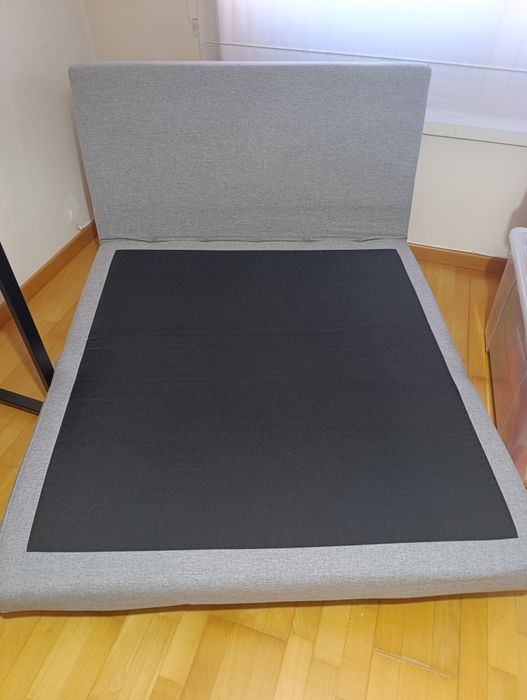 Sofá-cama Sklum cinza em excelente estado