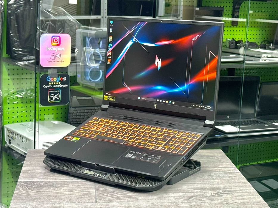 Ігровий Acer Nitro V16 ANV16-42 / RTX 5050 / AMD Ryzen 5 240 / 180Hz