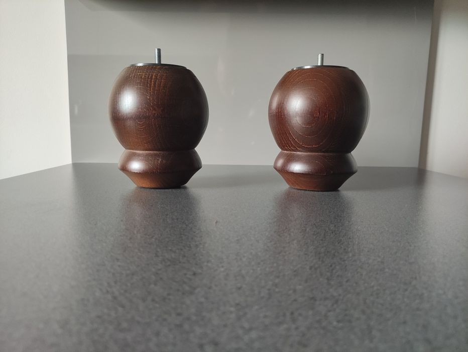 Nogi do sofy palisander