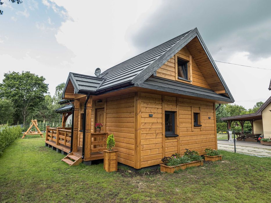 Dom Szkieletowy Całoroczny/Letniskowy Drewniany Budowa Kompleksowo