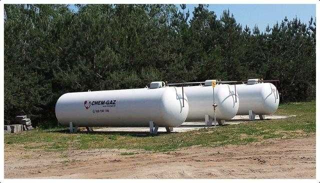 zbiornik na gaz 2700l naziemny Nowy
