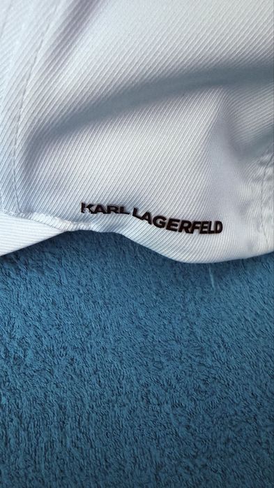 Oryginalna czapka z daszkiem Karl Lagerfeld
