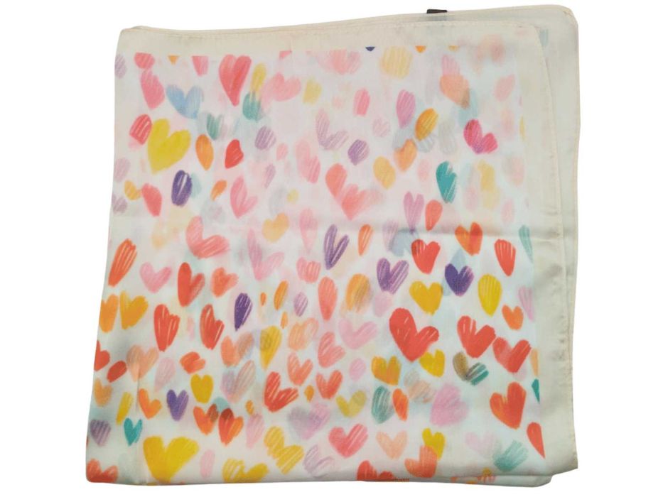 Apaszka serca czerwone