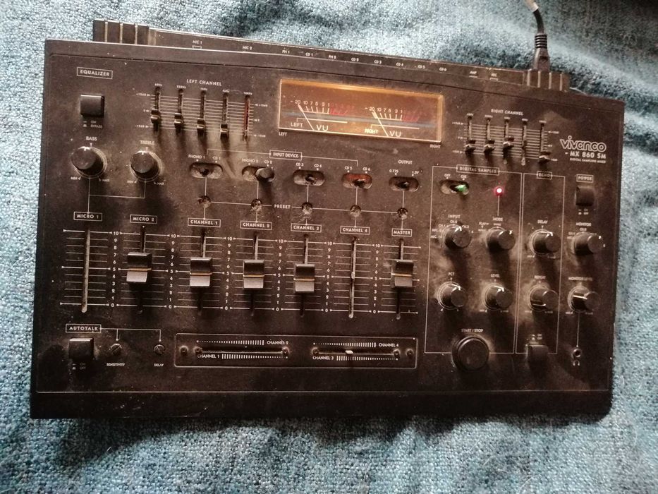 mikser dźwięku  vivanco mx860sm
