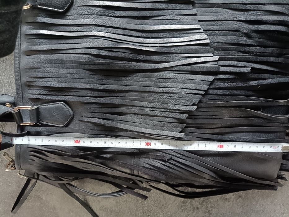 Torebka, frędzle, boho