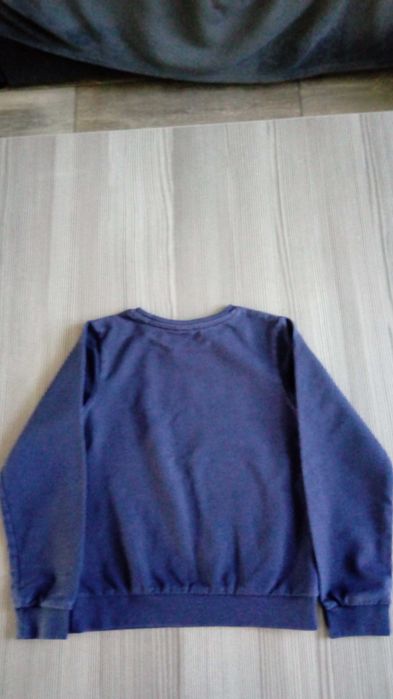 Bluza granatowa z kotkiem roz.128