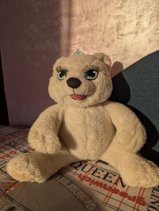 Інтерактивна м'яка іграшка Білий Ведмідь