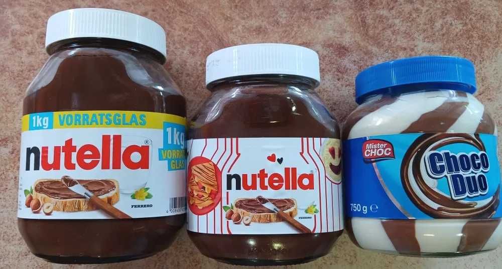 Шоколадна паста Nutella 1кг / 750г та Choco Duo • Оригінал Німеччина