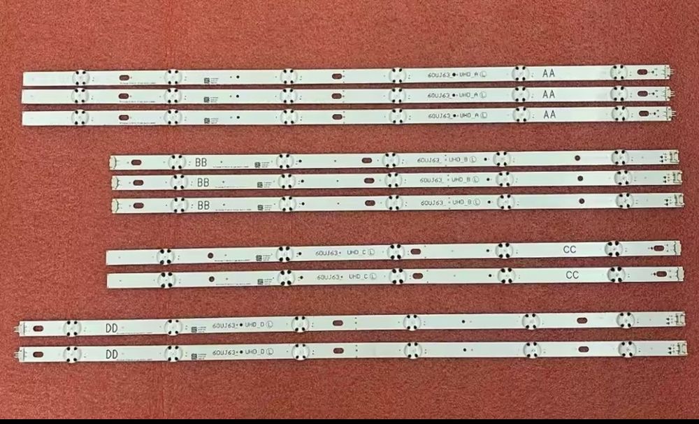 Strip led 60UJ63 para TV 60 polegadas