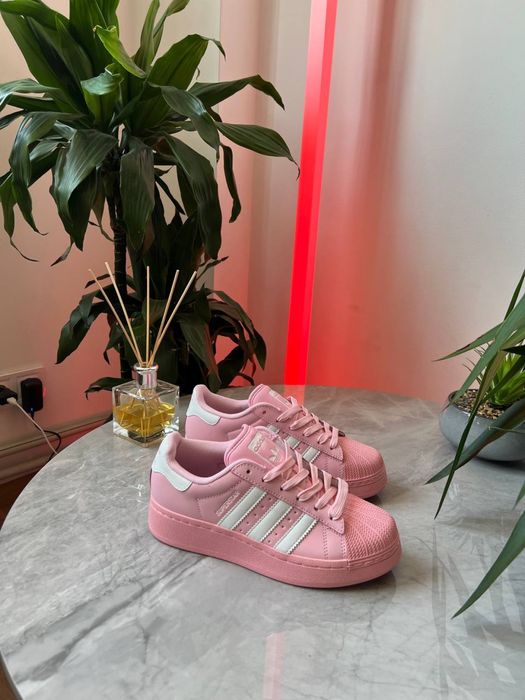 Adidas Superstar Platform Pink, Адідас Суперстар рожеві