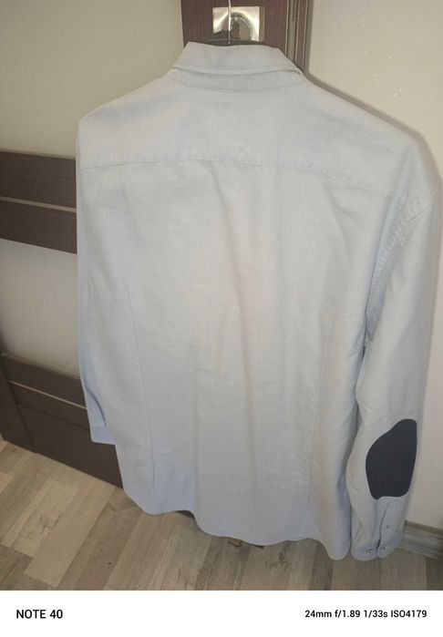 Koszula męska z wstawkami