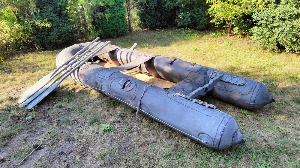 Ponton wędkarski/wojskowy