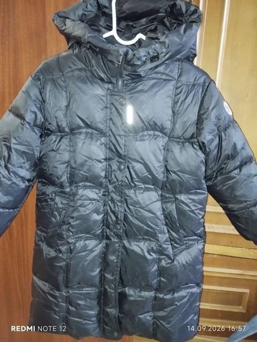 Продам пуховик зима на зріст 128 дівчинка
