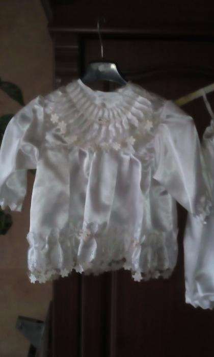 ubranko do chrztu dla dziewczynki  rozmiar 80