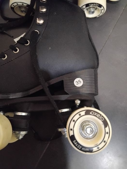 Patins pretos Oxelo 35