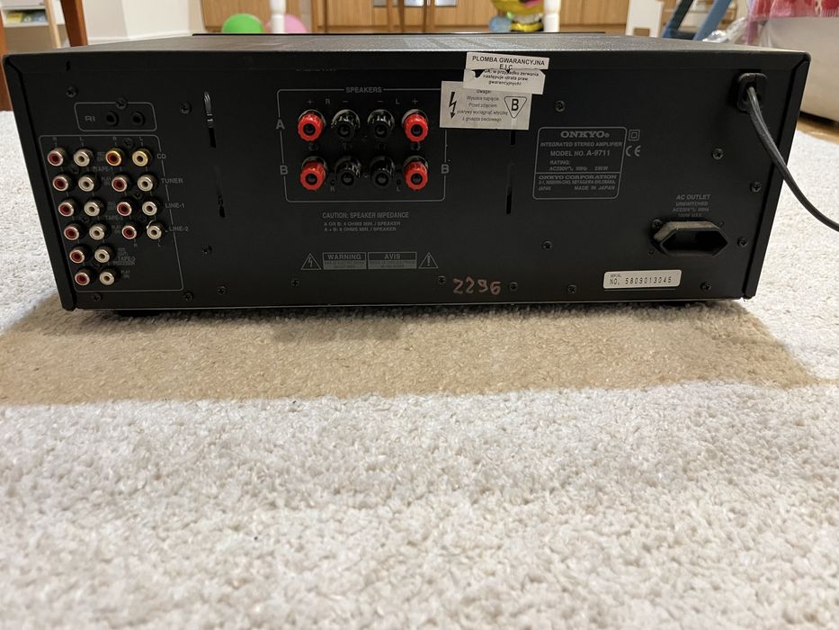 Wsmacniacz Onkyo Integra A-9711