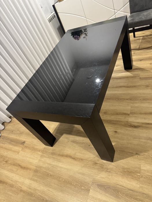 Mesa sala extensivel vidro temperado