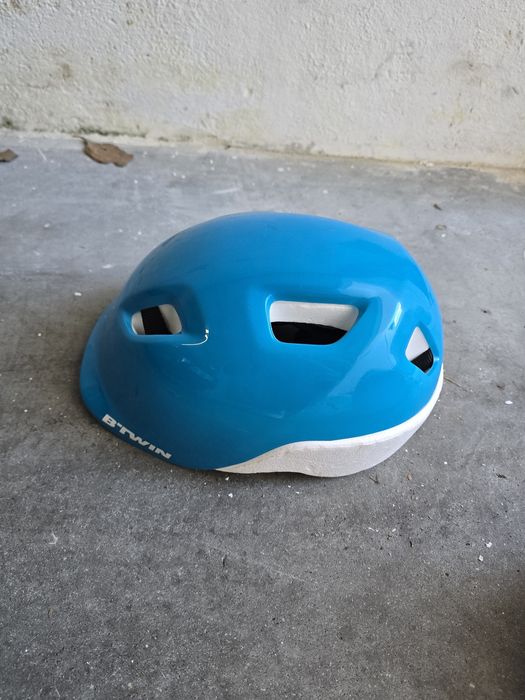 Capacete criança azul