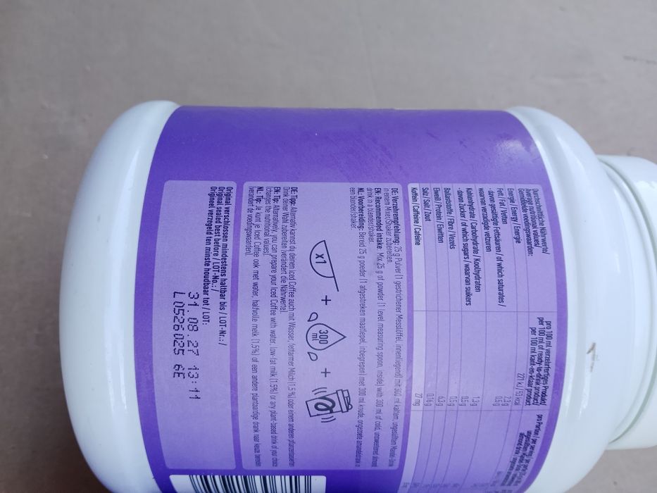 Odżywka białkowa mrożona kawa proteinowa