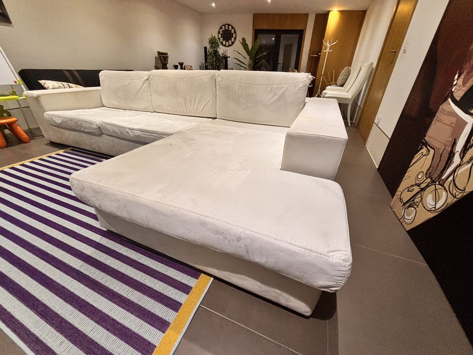 Sofá Laskasas 3,20mt com Chaise Long