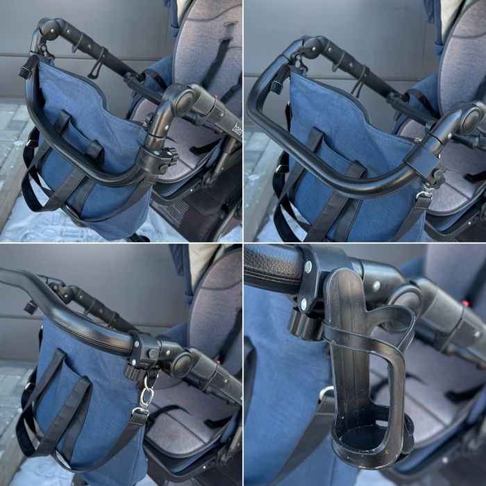 Візочок Roan Bass Next 2 в 1 люлька+прогулянкова коляска