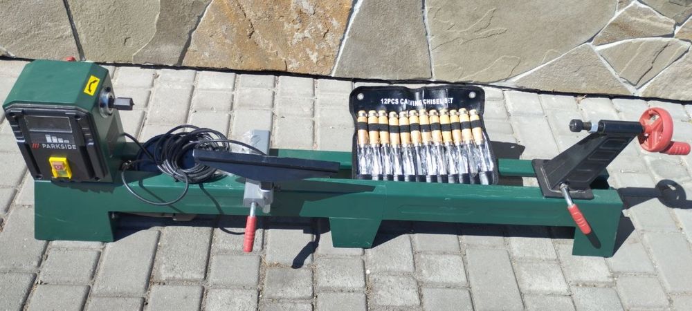 Токарний верстат по дереву Parkside PDB 100 A1 (400 Вт)