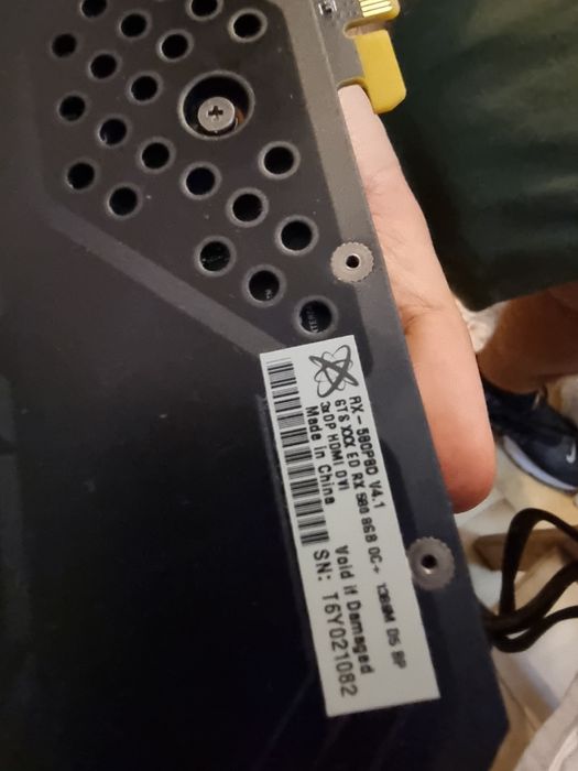 Xfx RADEON RX 580 8GB64585765334273123