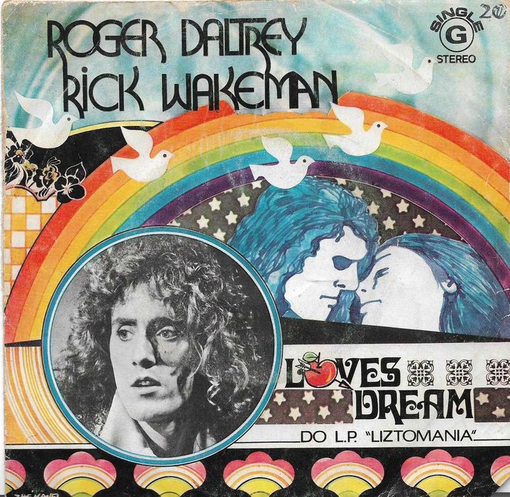 Roger Daltrey + Rick Wakeman — Love's Dream — Single