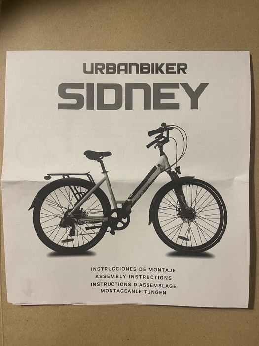Bicicleta electrica urbanbiker Sidney 26