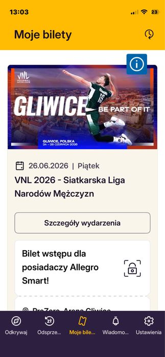 Bilety liga narodów