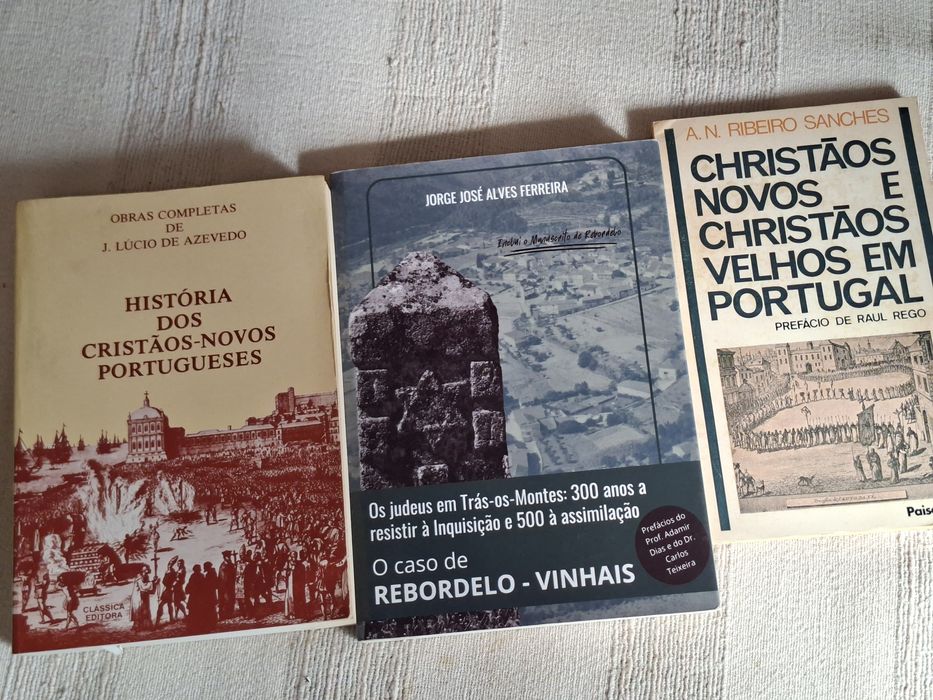 Três livros sobre os judeus em Portugal