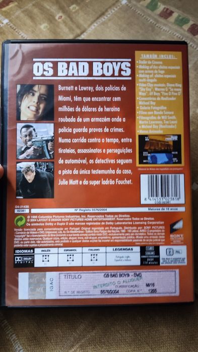 Bad Boys I e II  Will Smith