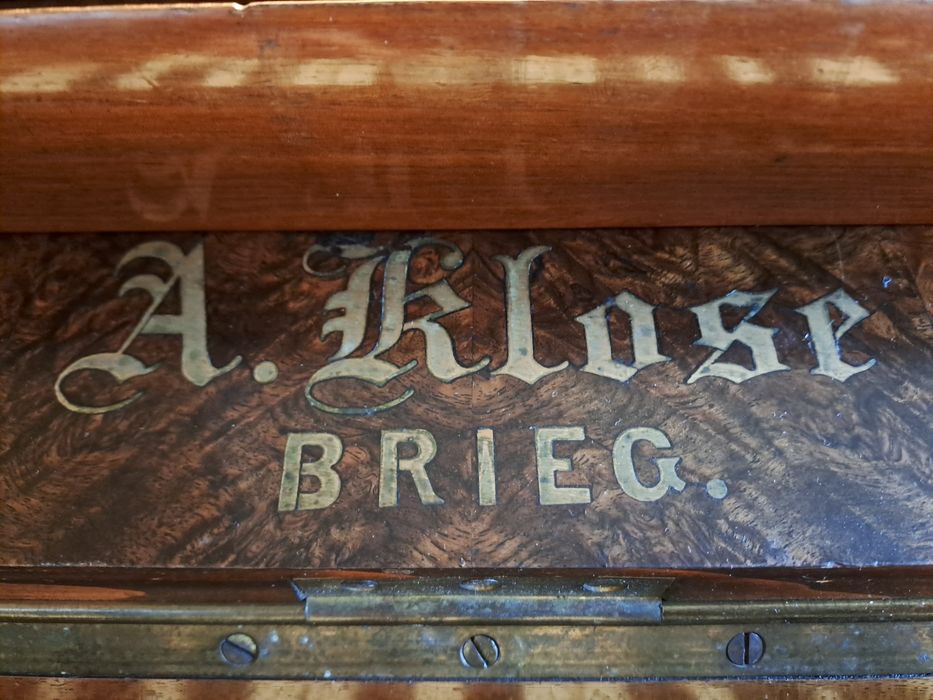 Wyjątkowe pianino A. Klose Brieg – heban, koniec XIX w. | Poznań Jeżyce