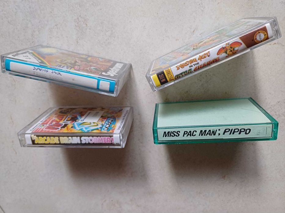 Spectrum leitor de cassetes e jogos