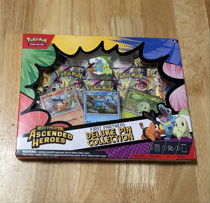 Pokémon TCG First Partners Deluxe Pin Collection