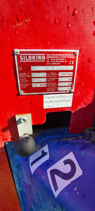 Paszowóz firmy siloking