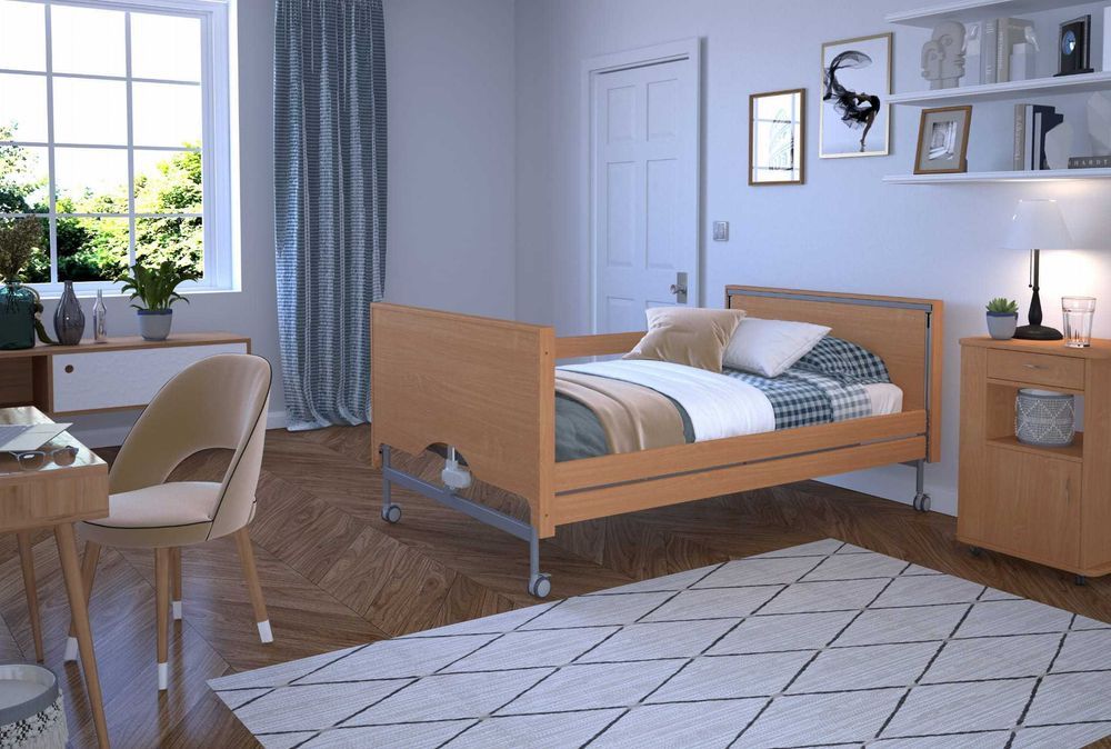 NOWE Łóżko rehabilitacyjne Taurus 2 WIDE LUX 120 cm MONTAŻ WNIESIENIE