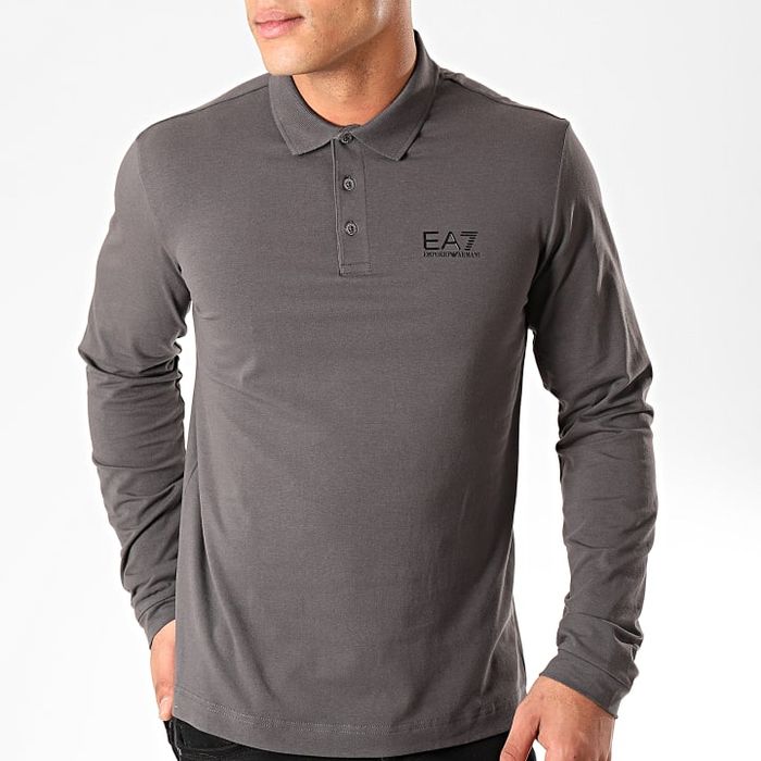 Emporio Armani ea7 koszulka polo z długim rękawem longsleeve XL L