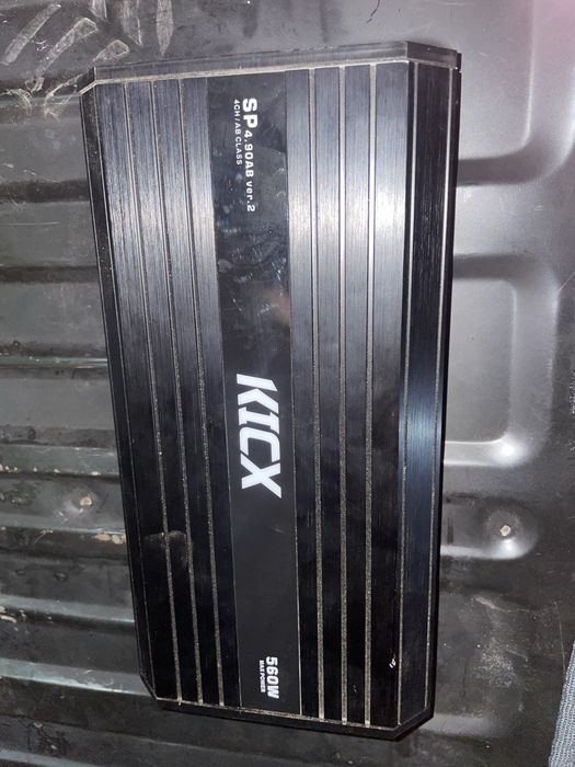 Підсилювач звуку Kicx SP 4.90AB ver.2