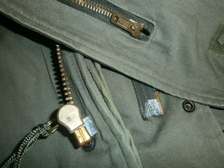Куртка М65 Alpha Industries с лайнером, олива, р.XL, наш 56. ПОГ-73 см
