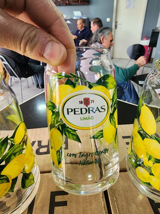 Copos Pedras Limão – Caixa com 6 Copos