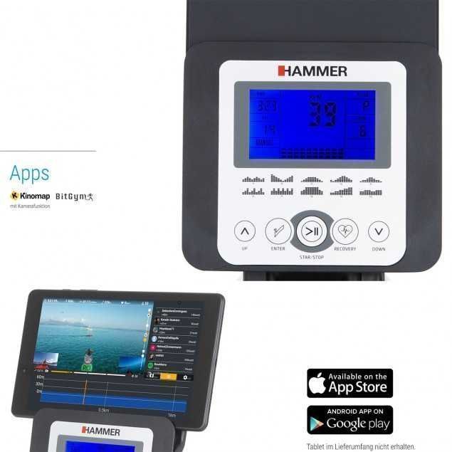 Wioślarz magnetyczny Hammer Cobra XTR PLUS II - Promocja