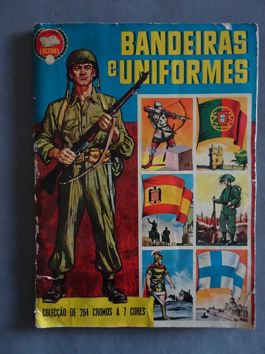 Caderneta de cromos Bandeiras e Uniformes - IBIS (Faltam 14 cromos)
