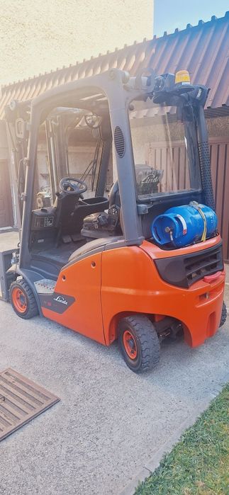 Linde H16 z 2015r Triplex przesuw Pozycjoner wózek widłowy widlak