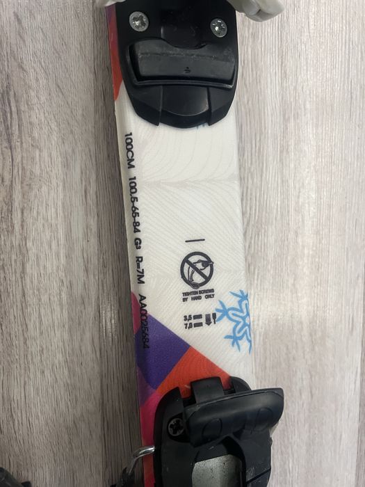 Narty Atomic 100 cm dla dziewczynki