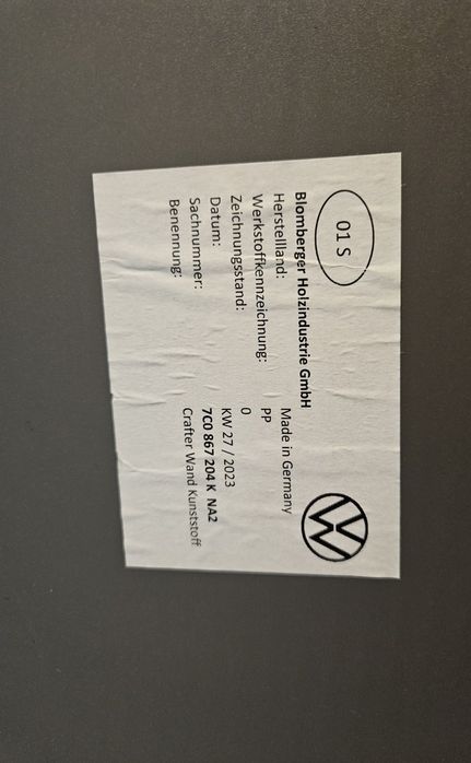Zabudowa drzwi bocznych i tylnich volkswagen/man