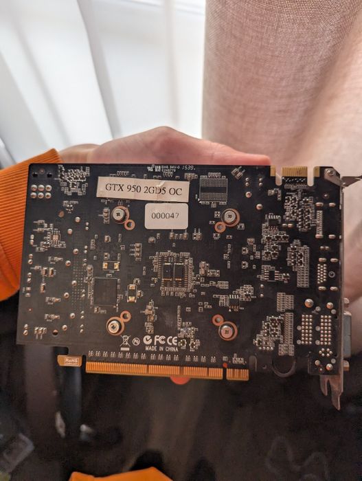 Відеокарта GTX950 MSI 2GB