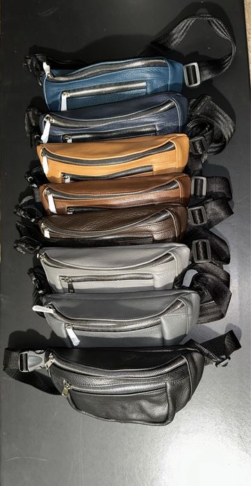 Бананки из натуральной кожи оптом