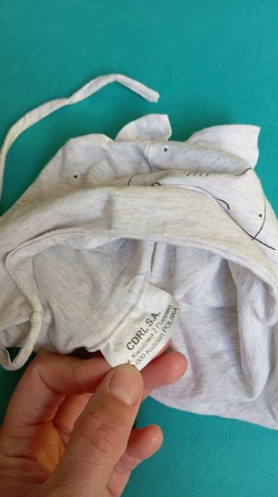 Czapeczka niemowlęca cocodrillo