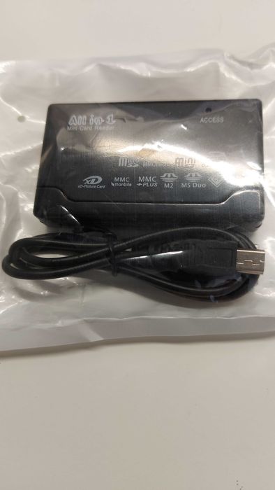 Leitor cartões de memória novo